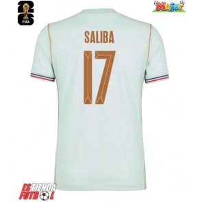 Francia William Saliba #17 Segunda Equipación Mujer Mundial 2026 Manga Corta